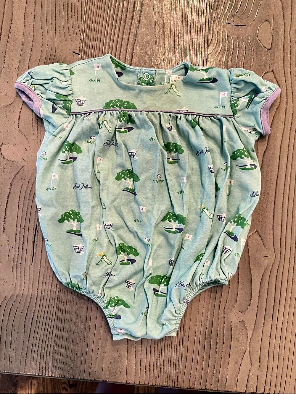 The Beaufort Bonnet Company Patton Play Bubble - Sea Island Baby Bodysuit